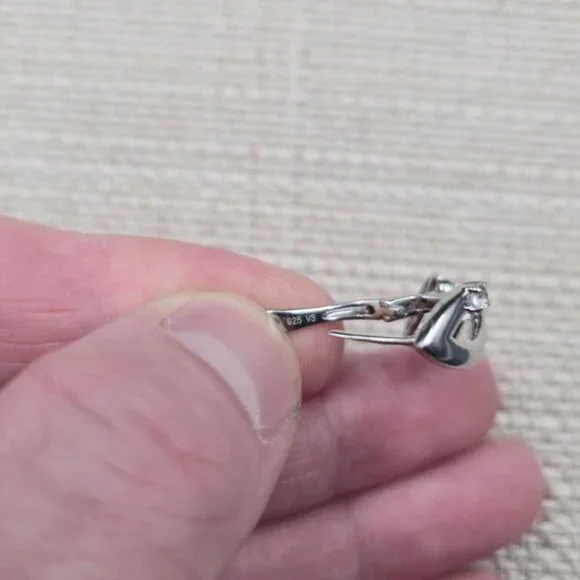 Sterling Silver Mystic Topaz Colorful Gemstone Earrings A6156 - Picture 5 of 7